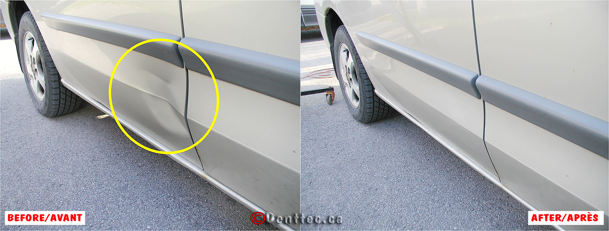 Nasty Dents On Body Line